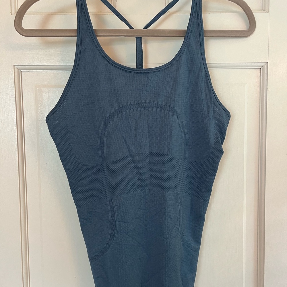 Lululemon Athletica Blue Tank Top